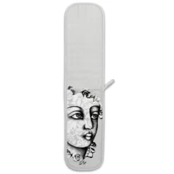 Carrol Boyes Oven Glove Mono Succulent Faces UOGM-SFC-PE-BL