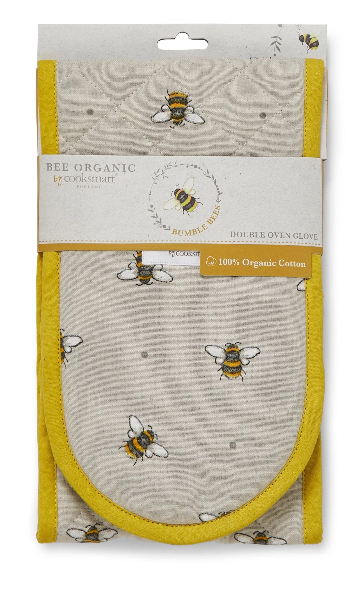 Cooksmart Bumble Bee Double Oven Glove CS1756 5 Cooksmart Bumble Bee Double Oven Glove CS1756 - Image 3