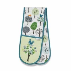 Cooksmart Forest Birds Double Oven Glove CS1846
