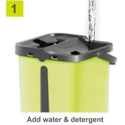 Floormax Wonder Mop & Bucket FWM001 -Household Cleaning Supplies floormax floormax wonder mop fwm001 31893878898777