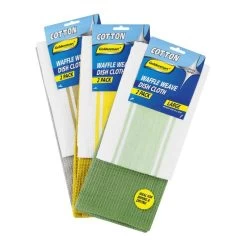 Goldenmarc Waffle Weave & Dish Cloth 2 Pack