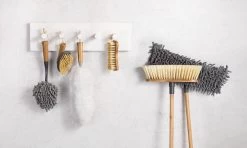 Legend Bamboo Handle Floor Brush -Household Cleaning Supplies legend brush legend bamboo handle floor brush 31627692474457