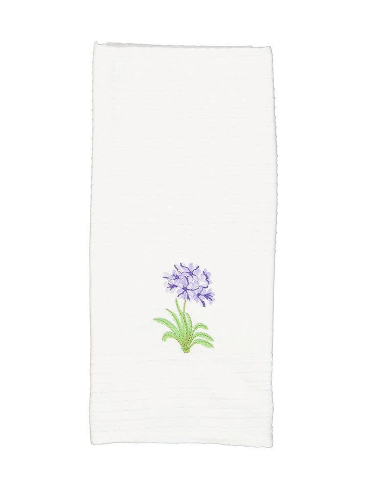 Linen House Agapanthus Tea Towel 4 Linen House Agapanthus Tea Towel - Image 2