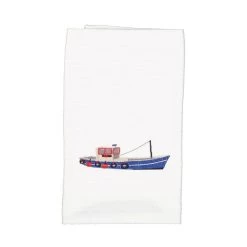 Linen House Fishing Boat Tea Towel