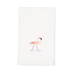 Linen House Flamingo Tea Towel