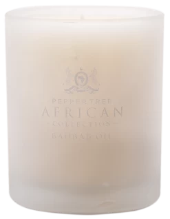 Pepper Tree Baobab Scented Candle 200ml -Household Cleaning Supplies pepper tree soap dish pepper tree baobab scented candle 200ml 32066549186649