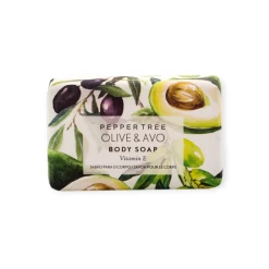 Pepper Tree Body Essentials Olive & Avo Body Soap 180g