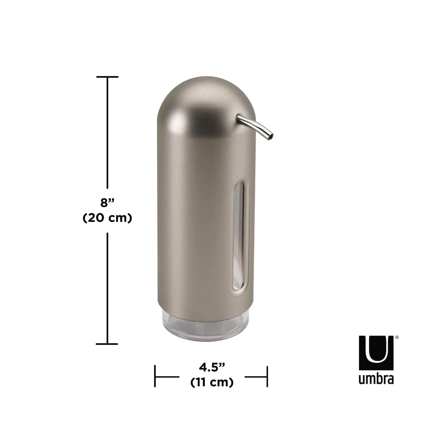 Umbra Penguin Pump Nickel UMB330190410 10 Umbra Penguin Pump Nickel UMB330190410 - Image 8